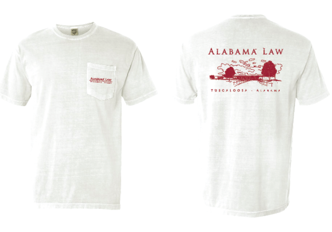 Alabama Law Building tee (PREORDER)