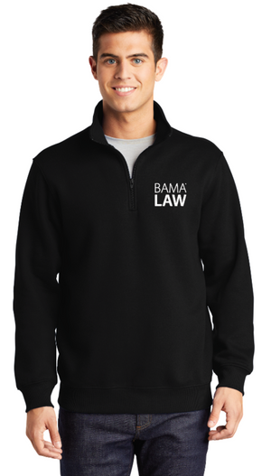 Alabama Law Embroidered Quarter Zip (PREORDER)