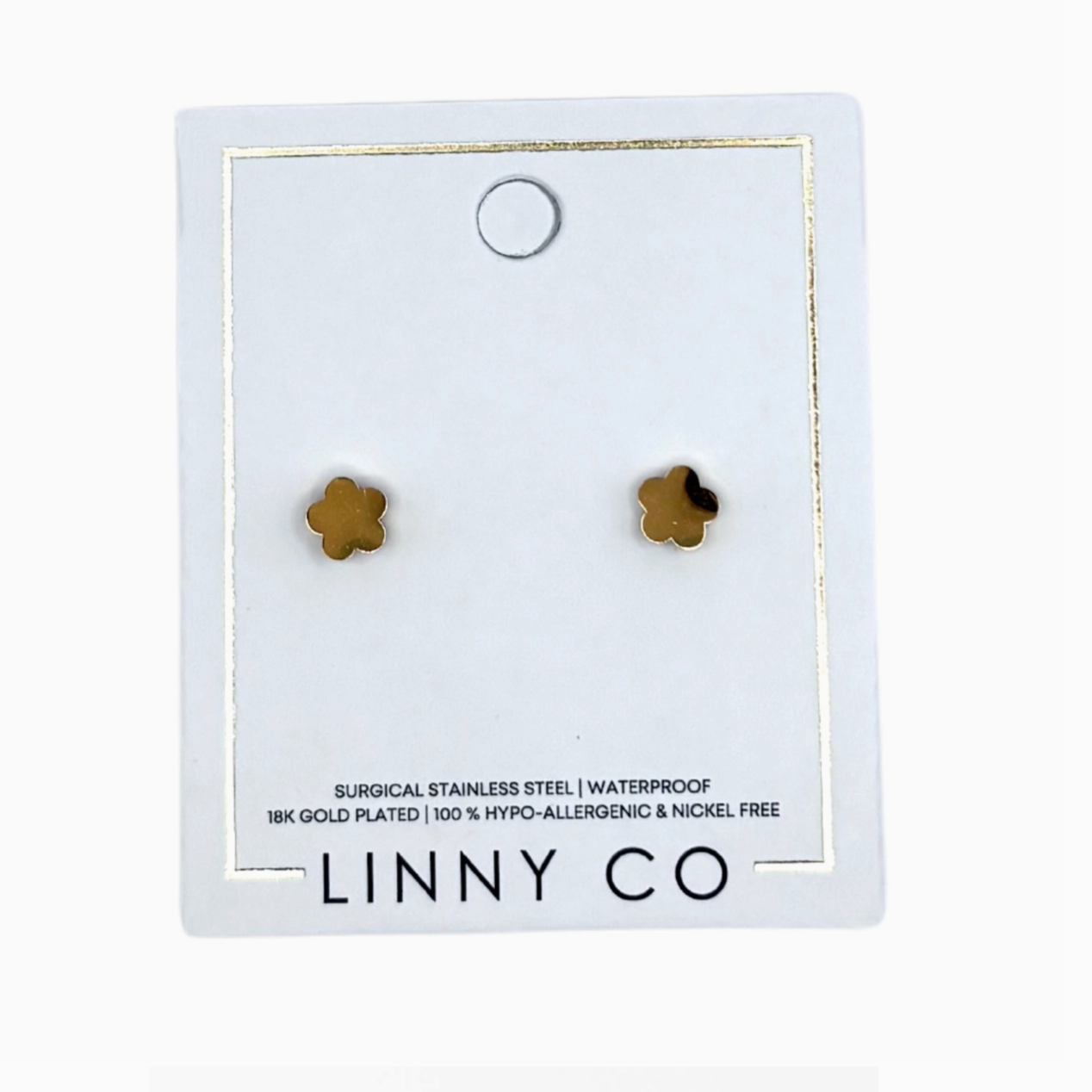 Screwback Stud Earrings - Sophie