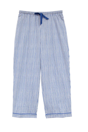 Pin Stripe Cotton Knit Capri PJ