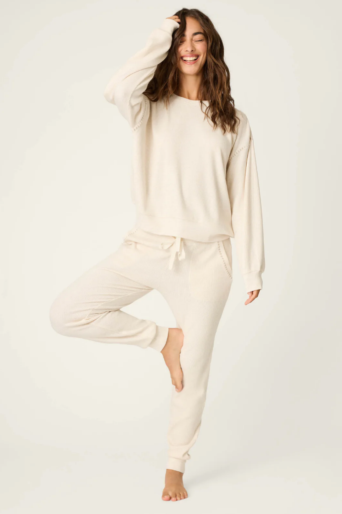 Cross Stitch Casuals Light Beige Lounge Set