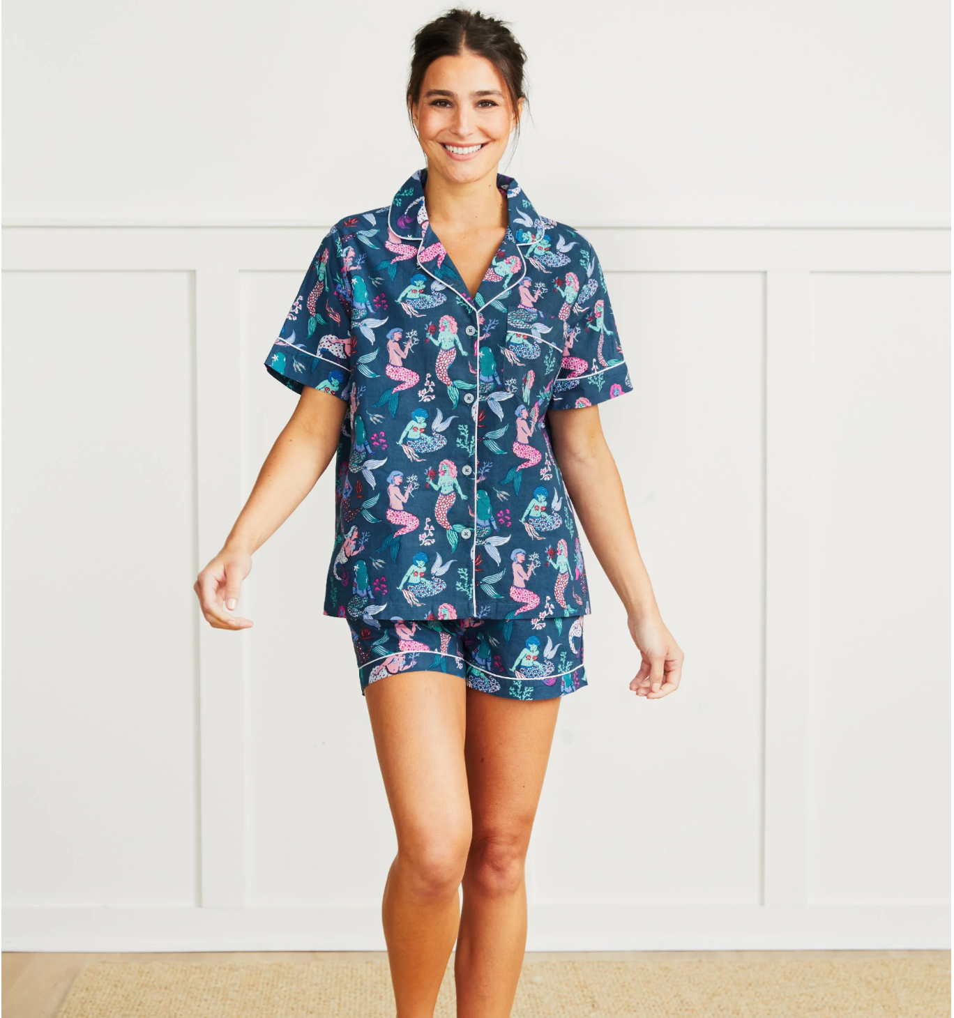 Printfresh Mythical Mermaids Shorts Set