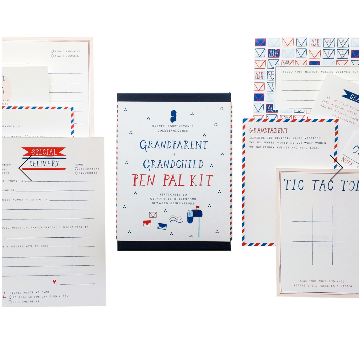 MR. BODDINGTON'S STUDIO Grandparent + Grandchild Pen Pal Kit