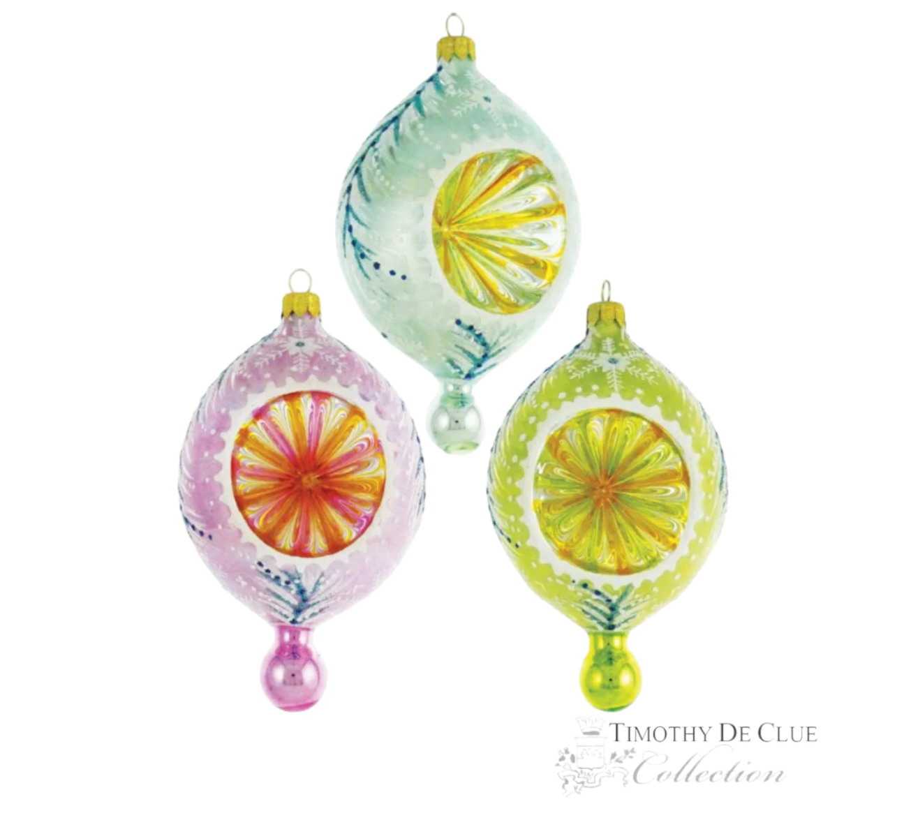 Heartfully Yours by Christopher Radko Sparkle Lismore Ornament