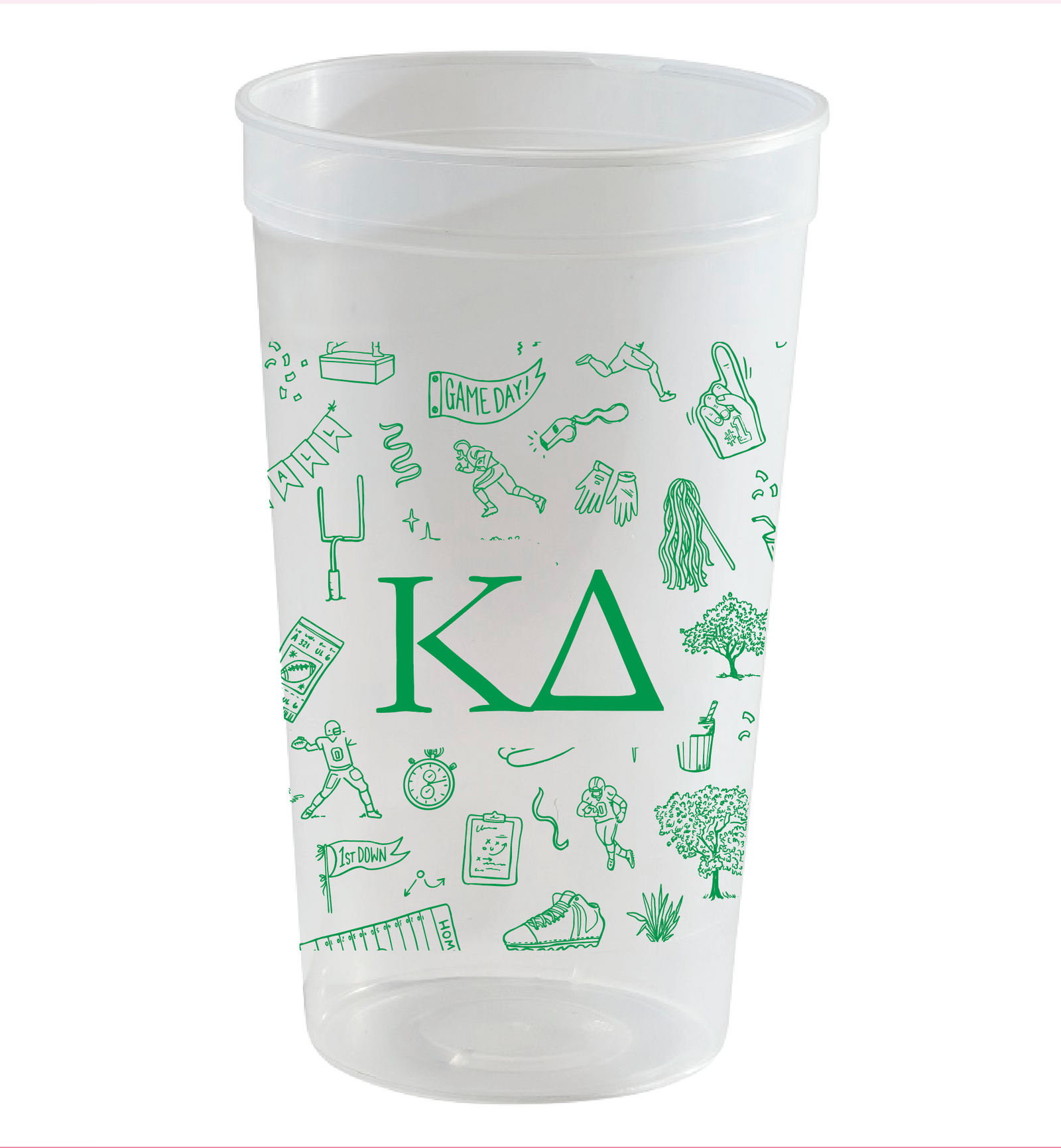 Kappa Delta football Stadium cup