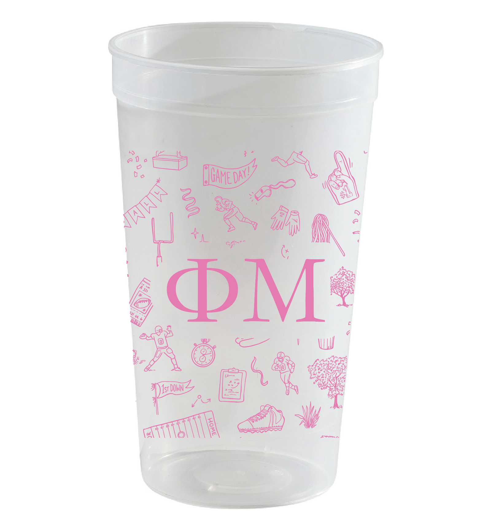 Phi Mu football Stadium cup
