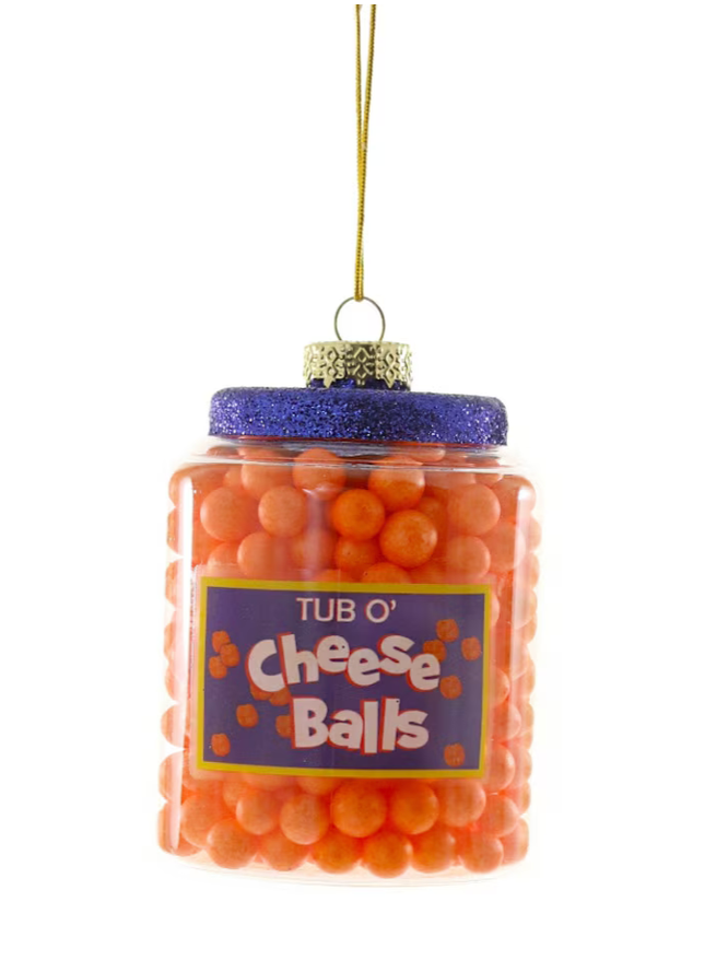 CHEESE BALLS ORNAMENT