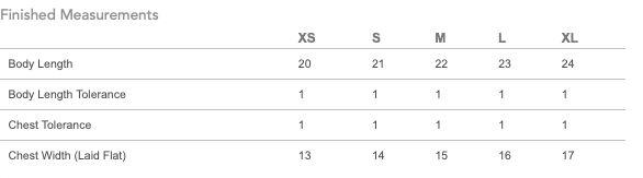 TDC Youth Patch Tank