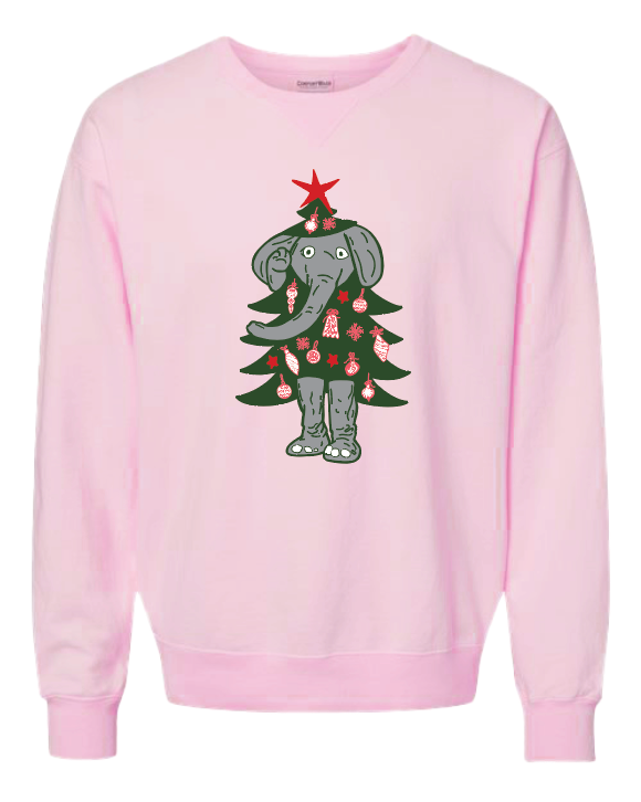 Big Al Christmas Tree Crewneck