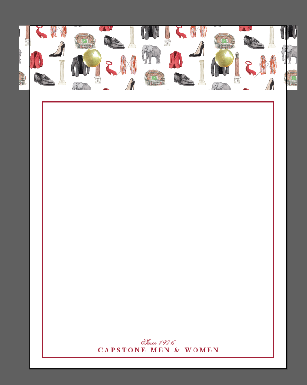 Capstone Acrylic Notepad