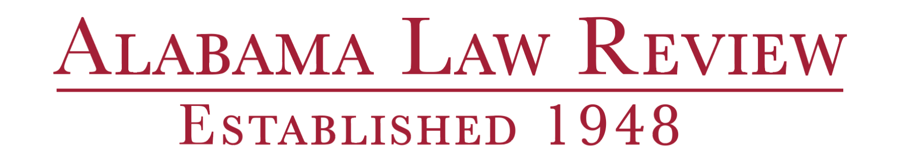 Alabama Law Review Crewneck Sweatshirt (preorder)