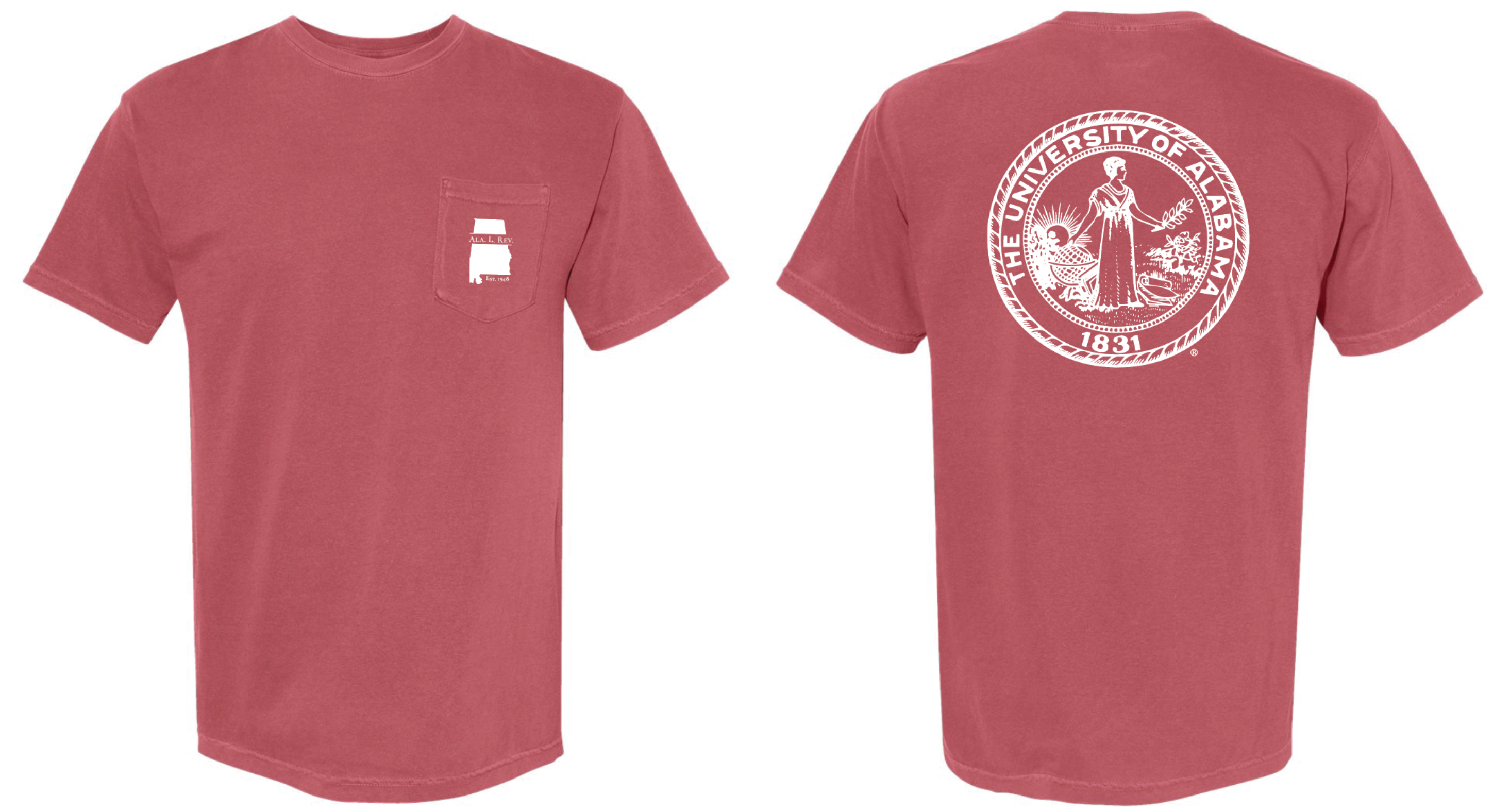 Alabama Law Review Pocket Tee (preorder)
