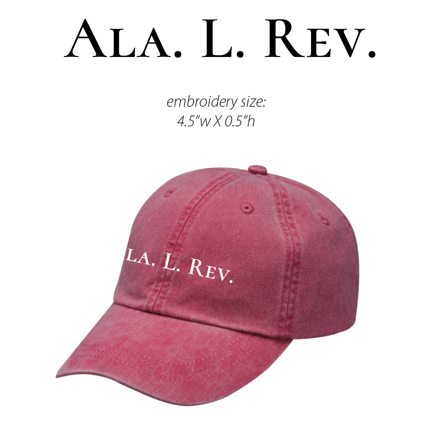 Alabama Law Review Baseball Hat (preorder)