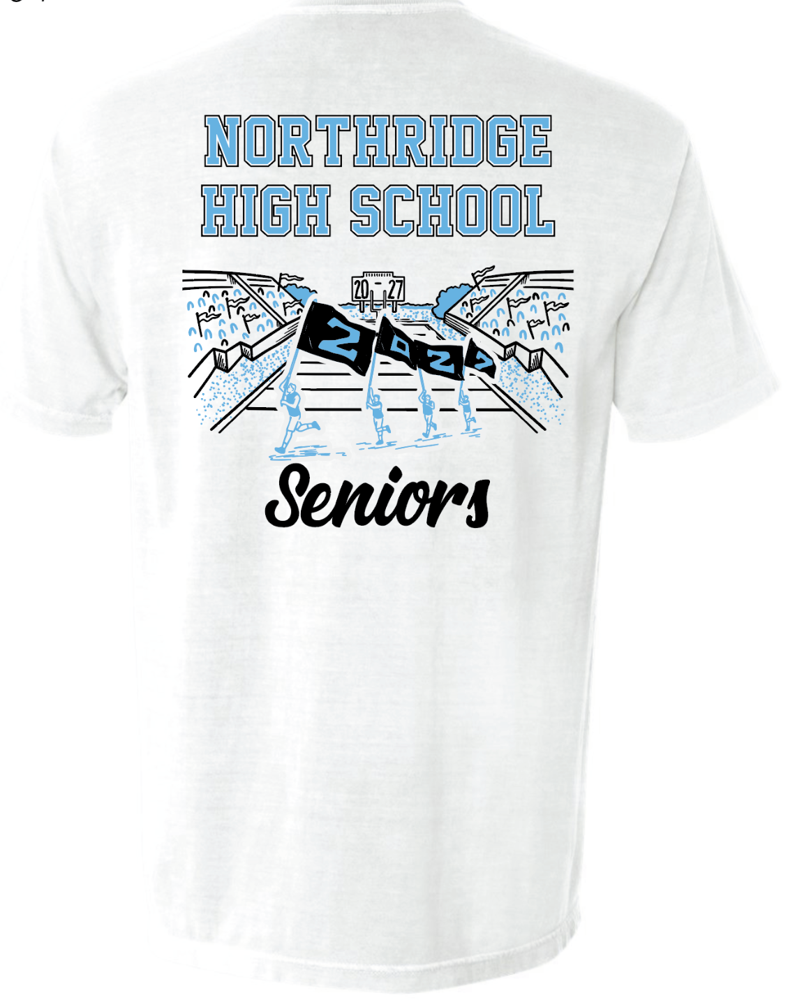 Northridge Seniors 2027 Tee Shirt (PREORDER)