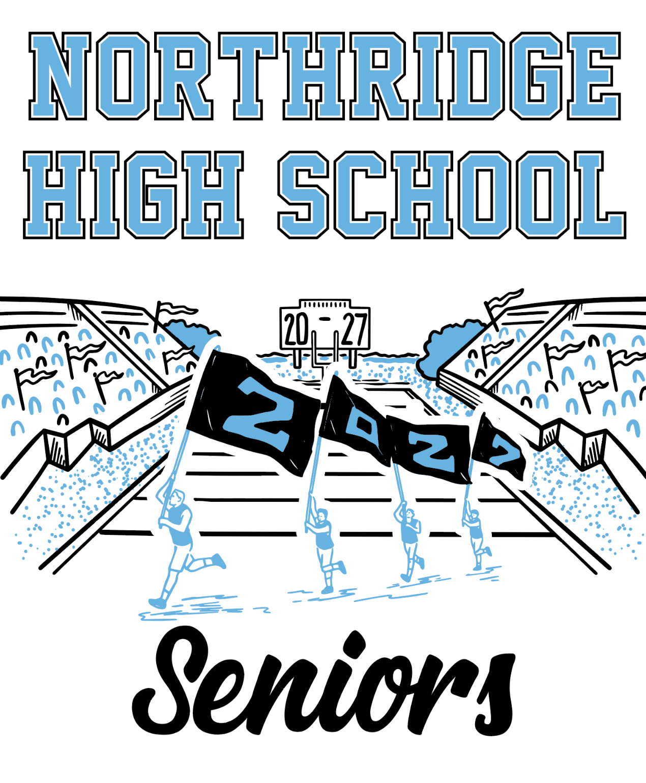 Northridge Seniors 2027 Tee Shirt (PREORDER)