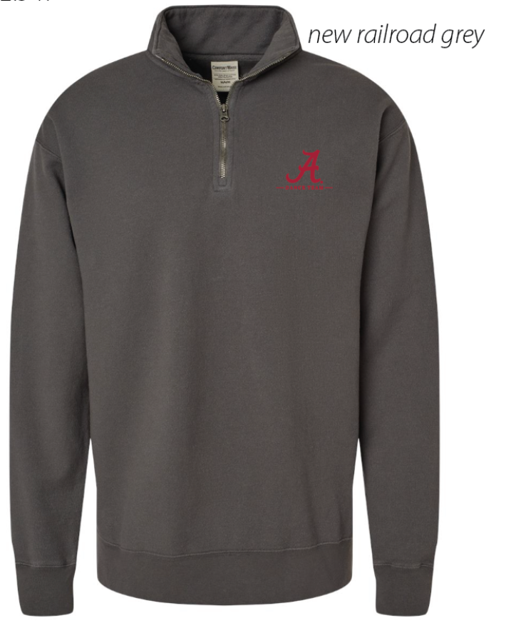 Alabama Dance Team Embroidered Quarter Zip (PREORDER)