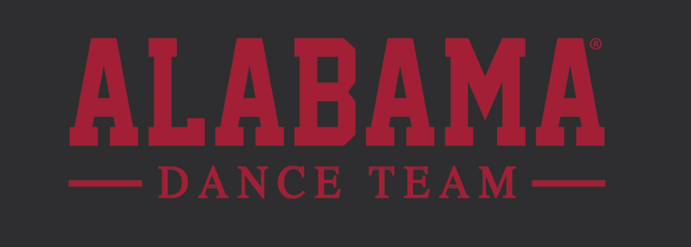 Alabama Dance Team Black Embroidered Crewneck (PREORDER)