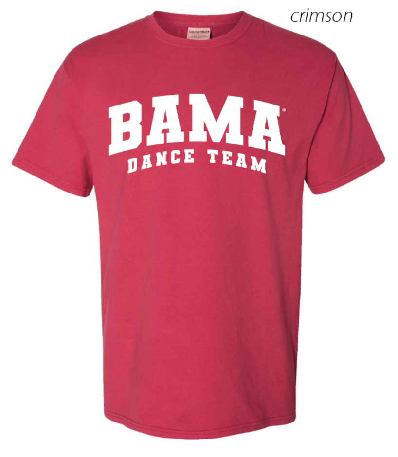 Alabama Dance Team Full Front Tee Shirt (PREORDER)