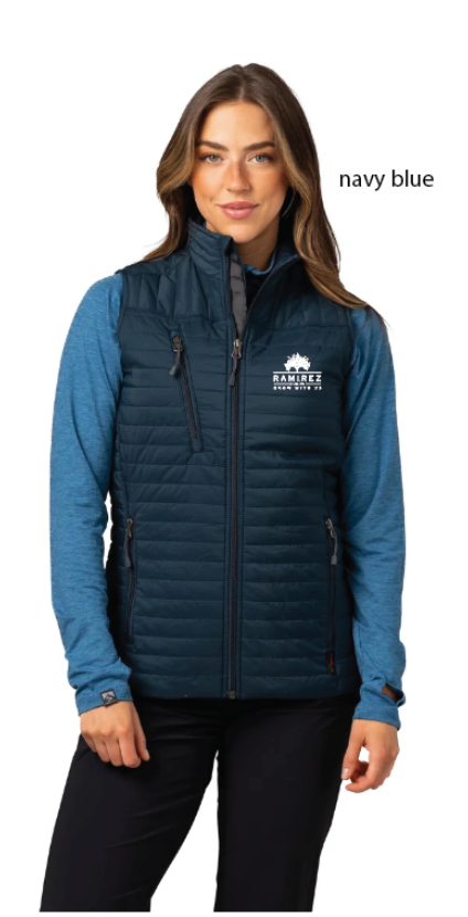 Ramirez Women's Insulated Quilted Vest (preorder)