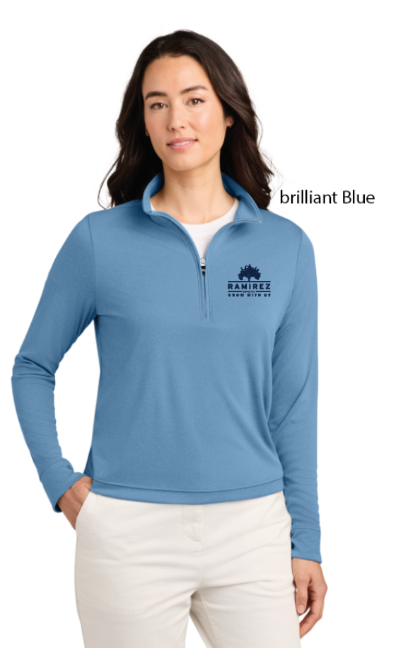 Ramirez Women's Embroidered Quarter Zip (preorder)