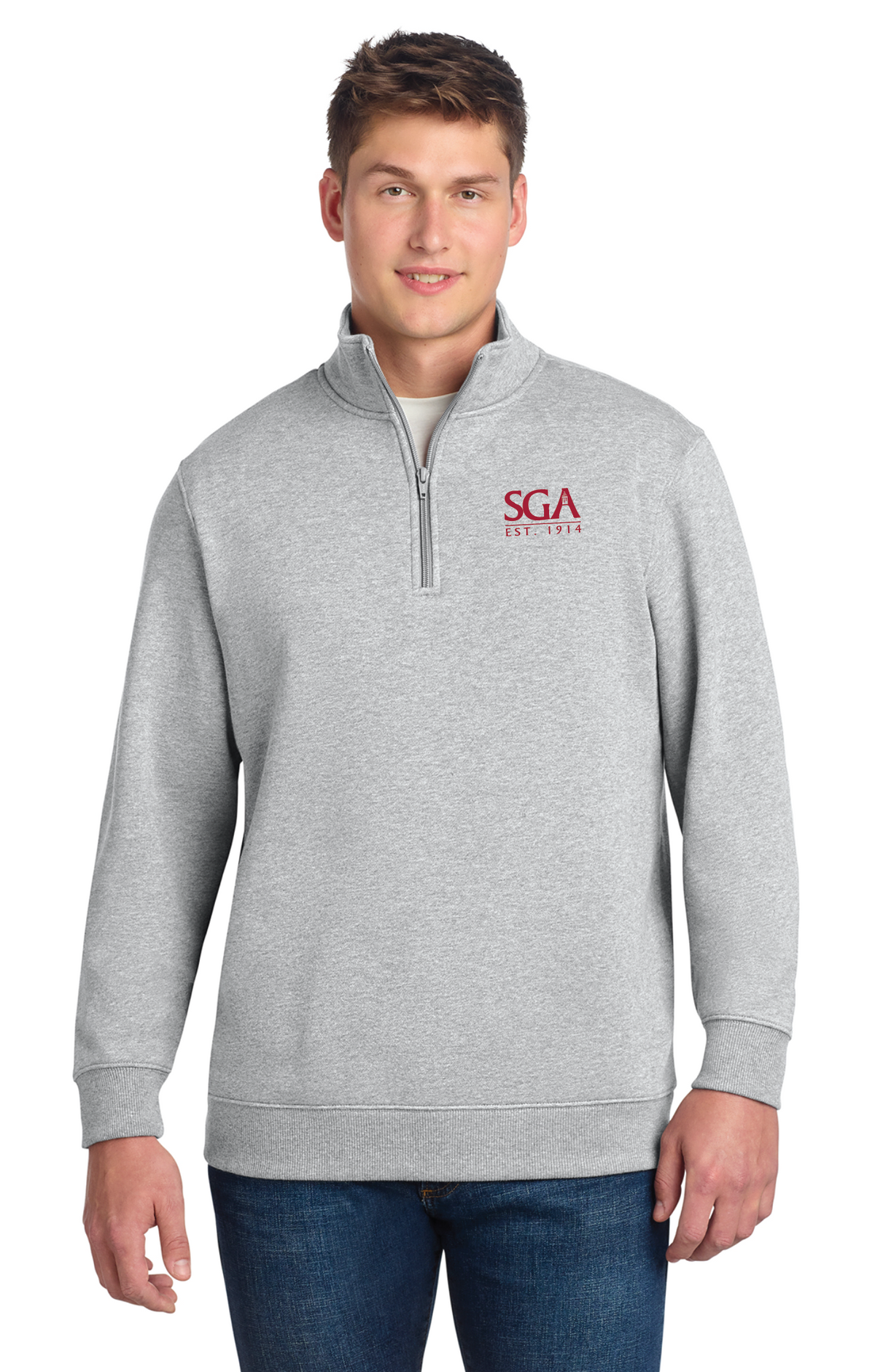 SGA quarter zip