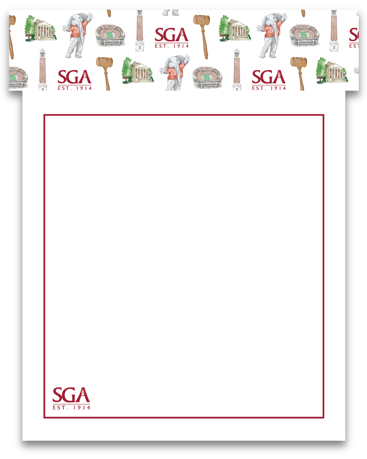 SGA notepad