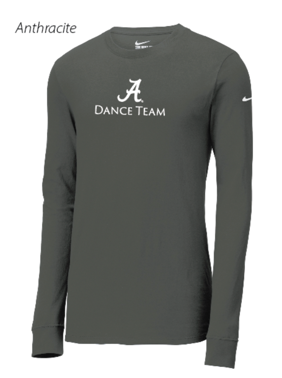 Alabama Dance Team Nike Dri-Fit Long Sleeve Tee (preorder)