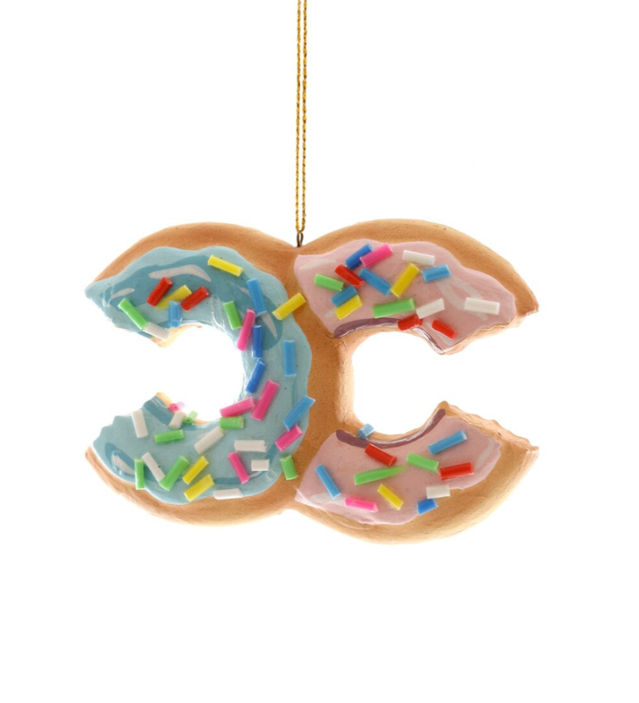 HIGH FASHION DONUTS ORNAMENT