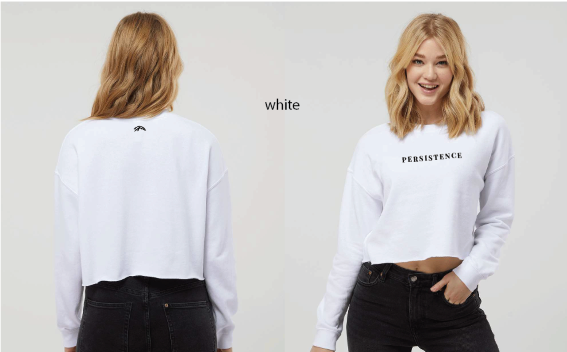 Persistence Project Fleece Cropped Crew (preorder)