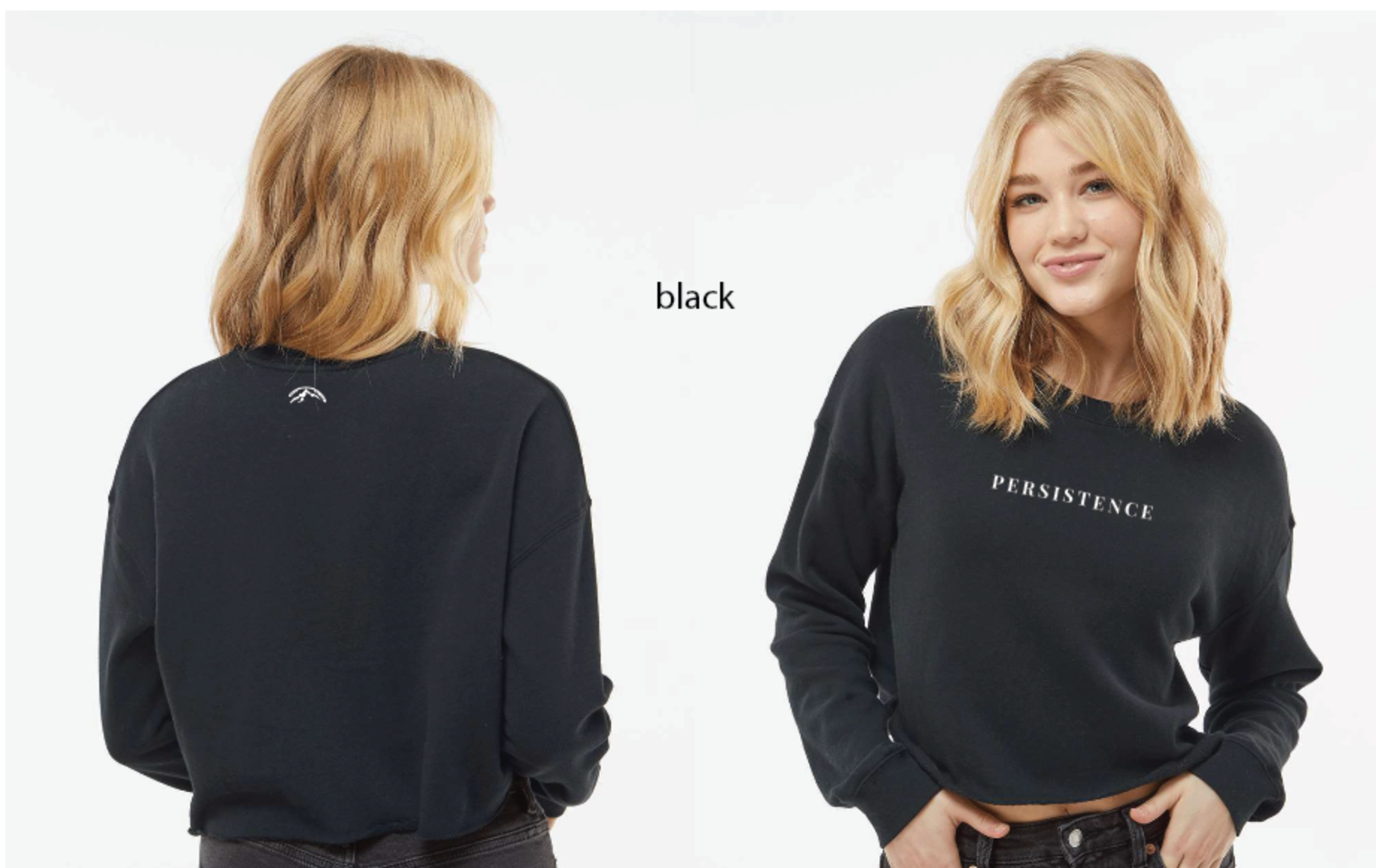 Persistence Project Fleece Cropped Crew (preorder)
