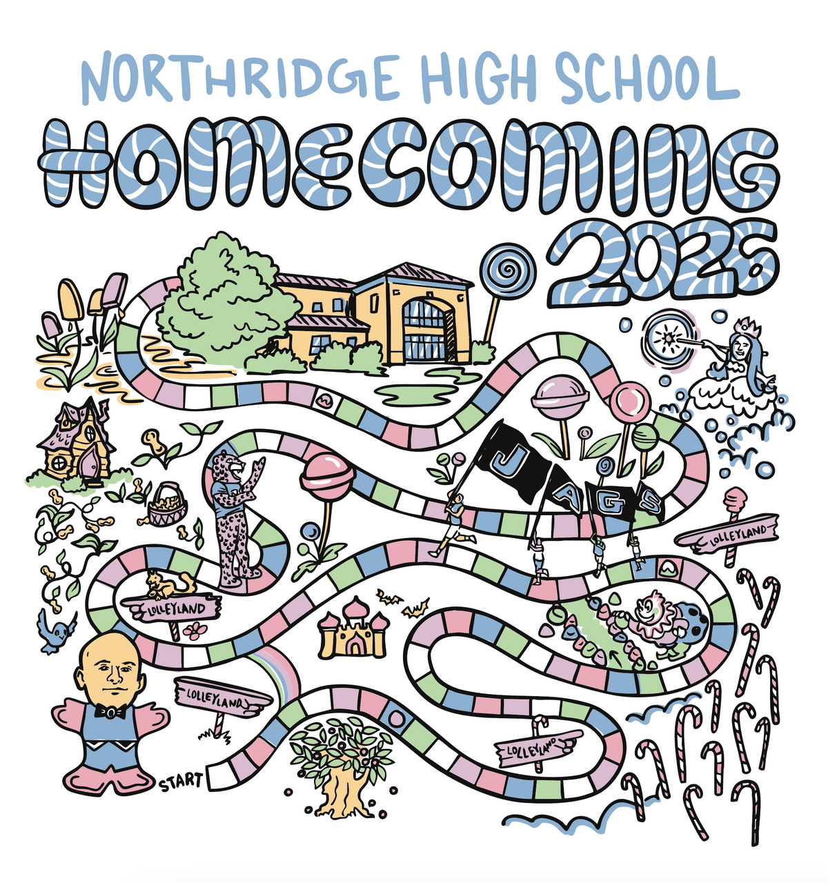 Northridge Homecoming 2026 T-Shirt PRE-ORDER