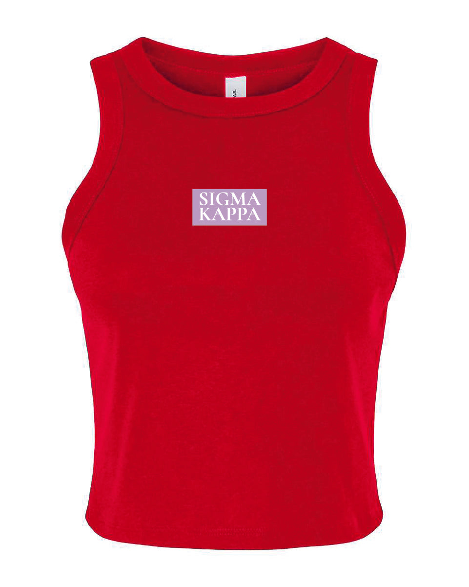 WS - Sigma Kappa Daily Tanks $20 / $40