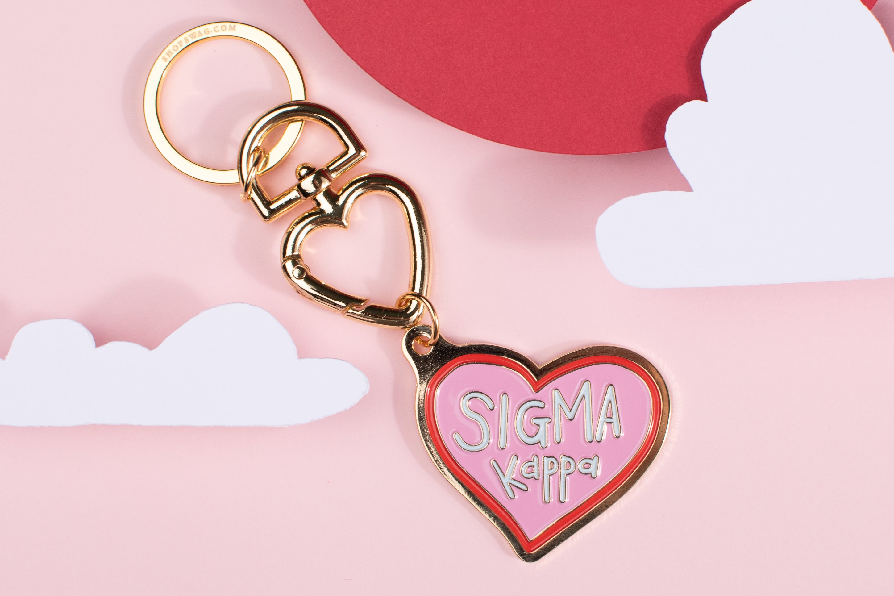 WS - Sorority Travel Enamel Keychain (set of 3 for each design) ($10 / $20)