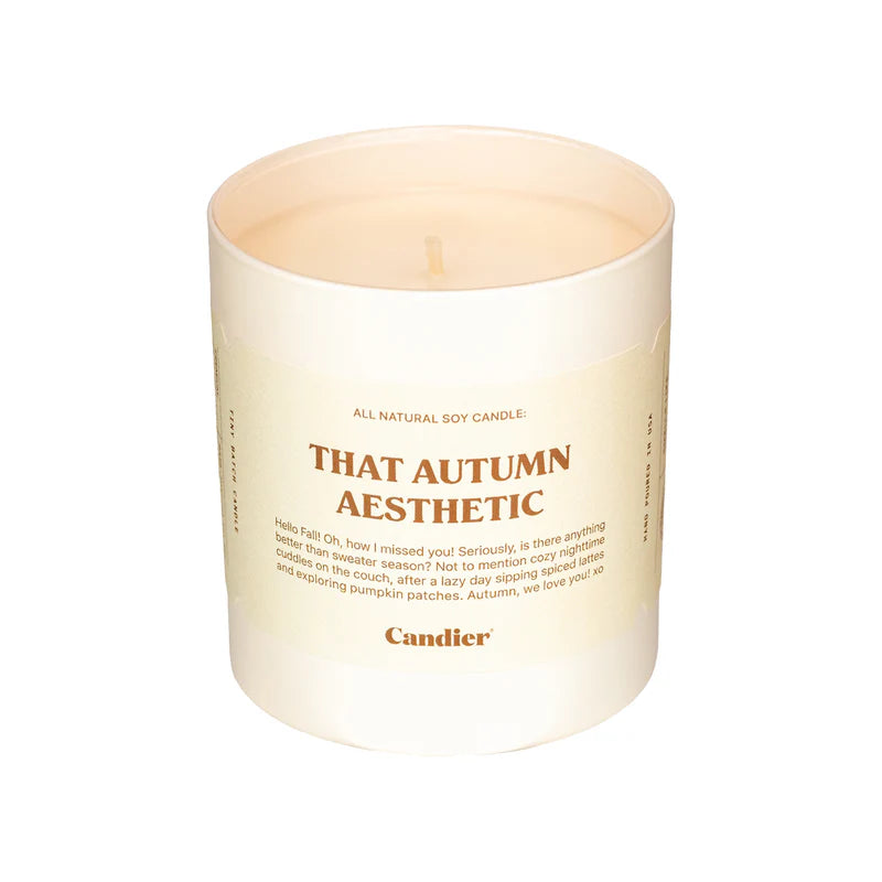 that Autumn Aesthetic Candier Candle