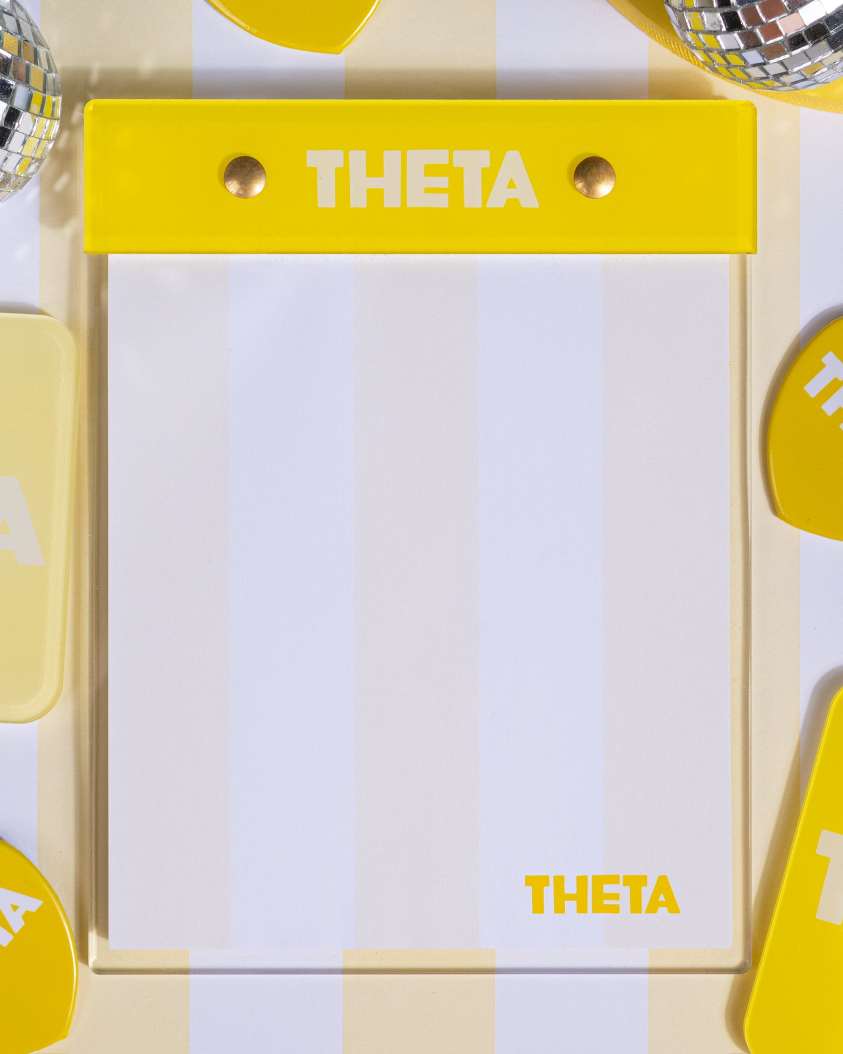 Pop Acrylic Notepads (sold in 3s) $19 / $38