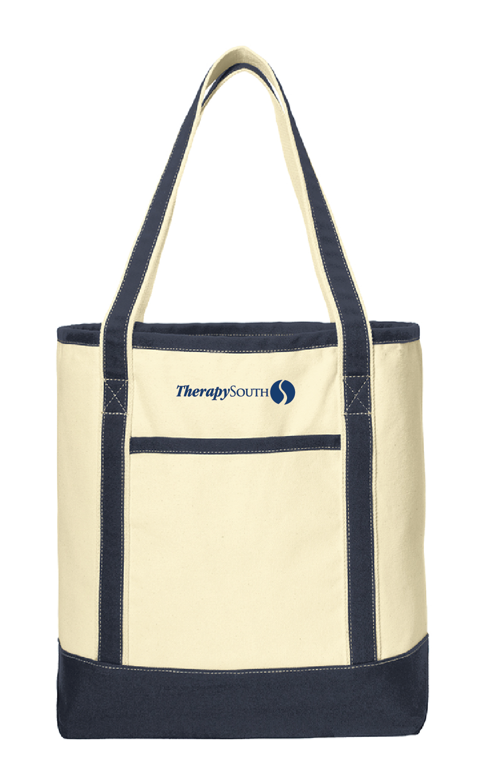 TherapySouth Port Authority® Large Cotton Canvas Boat Tote