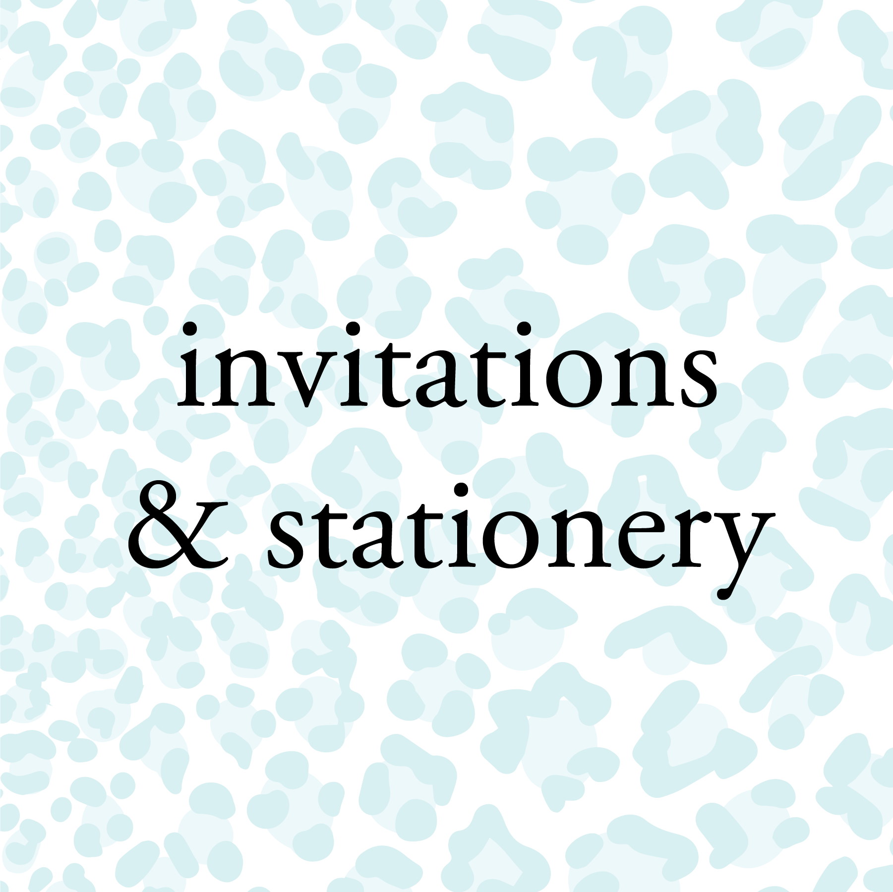 invitations & stationery