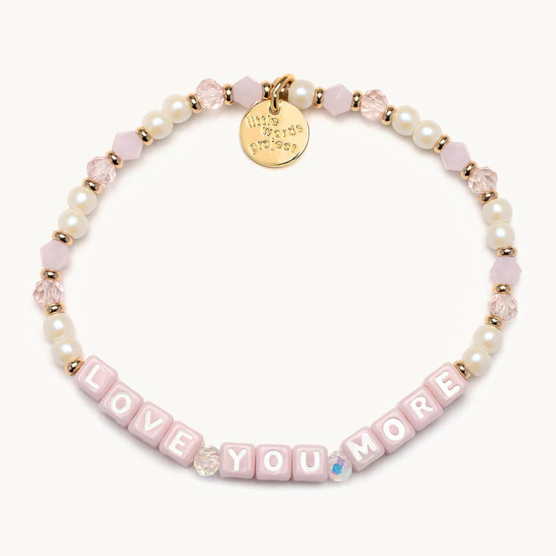 Love You More Beaded Bracelet