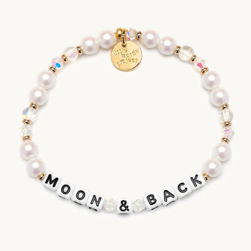 Moon and Back Beaded Bracelet