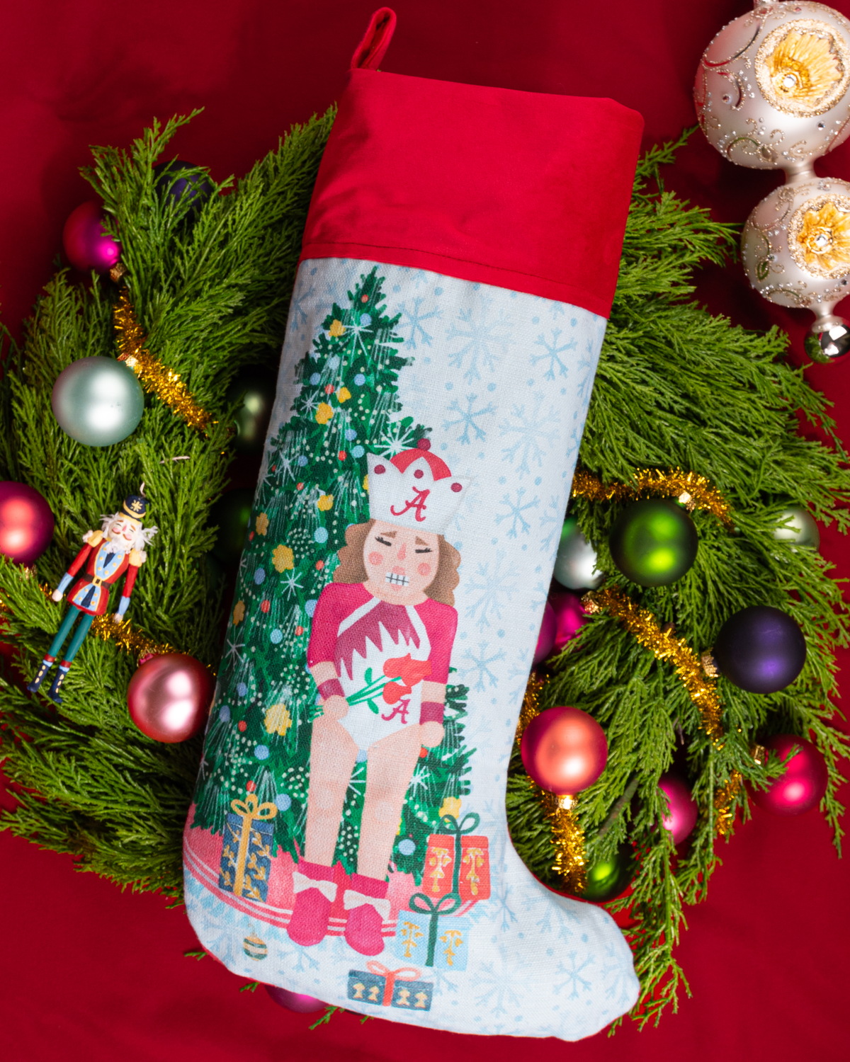 Alabama Nutcracker Stockings
