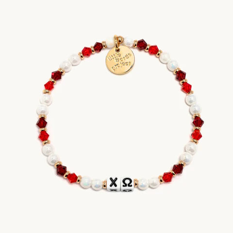 Little Words Project Sorority Beaded Bracelet