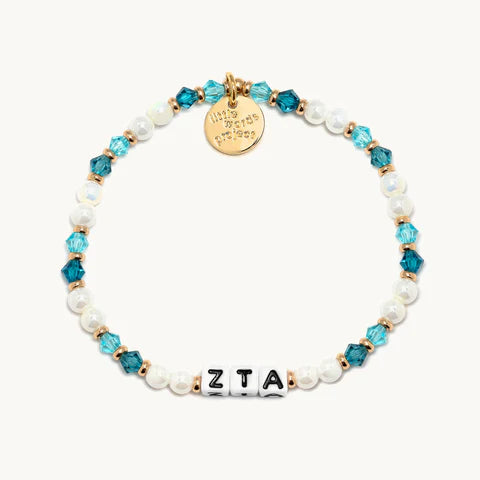 Little Words Project Sorority Beaded Bracelet
