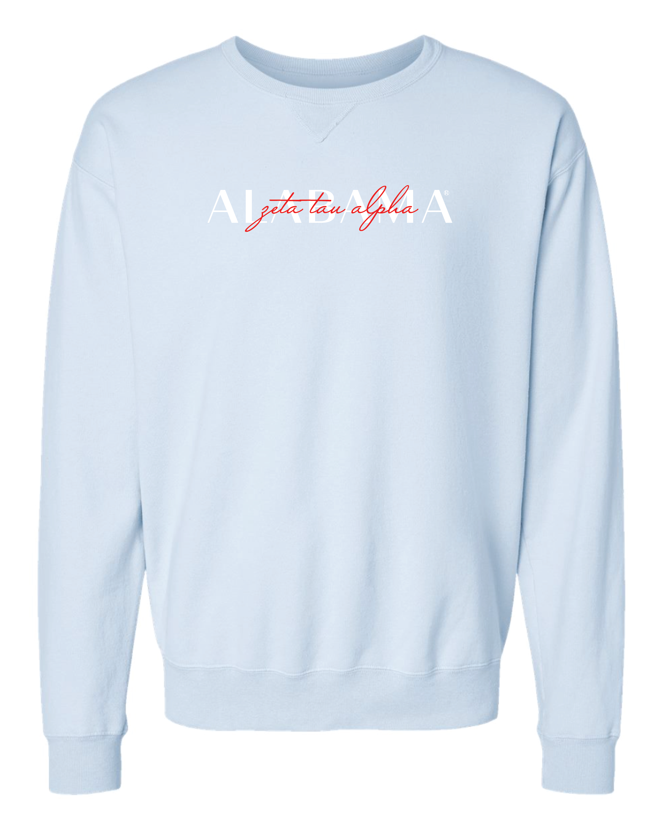 Zeta Double Embroidery Crewneck