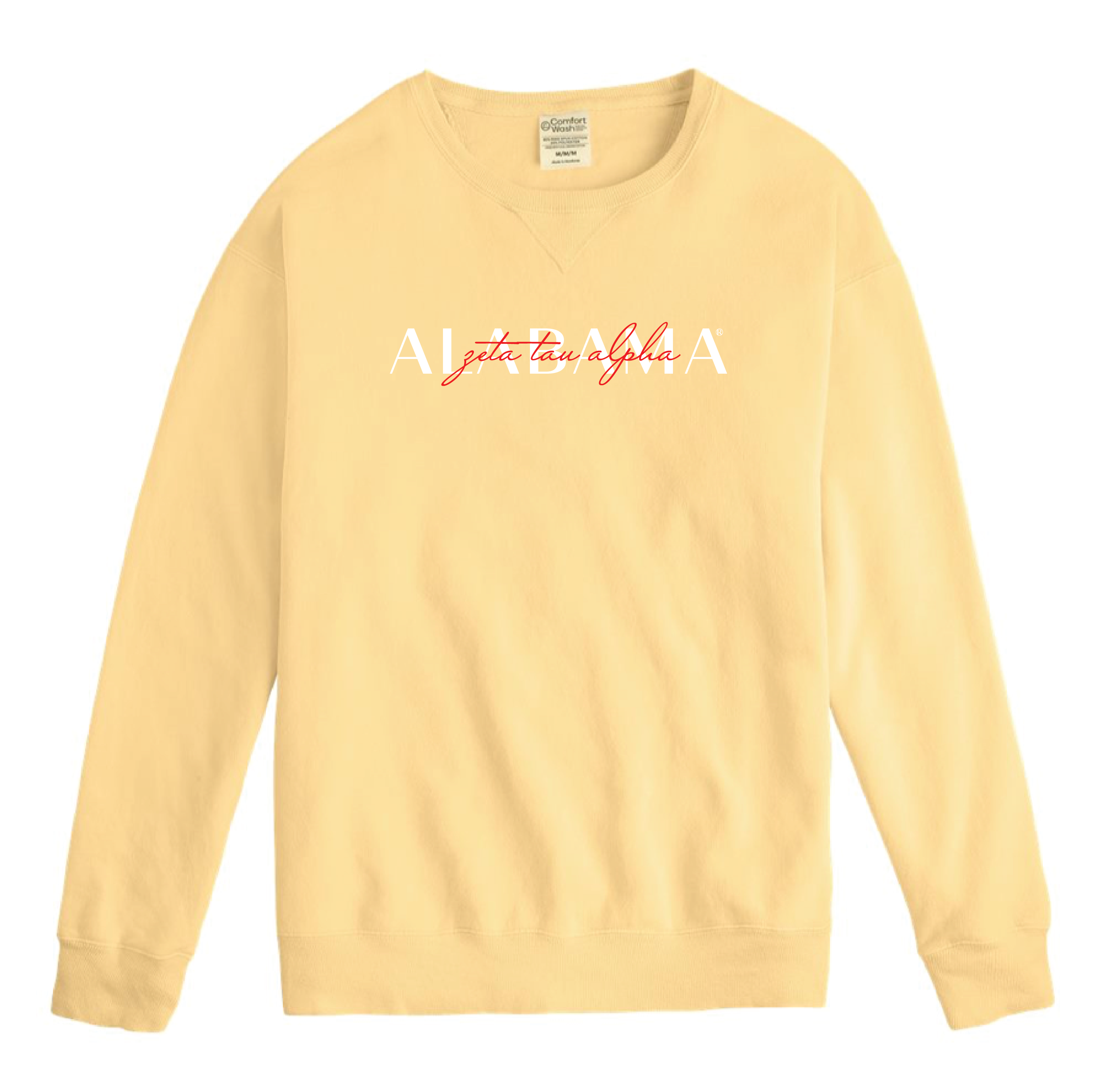 Zeta Double Embroidery Crewneck
