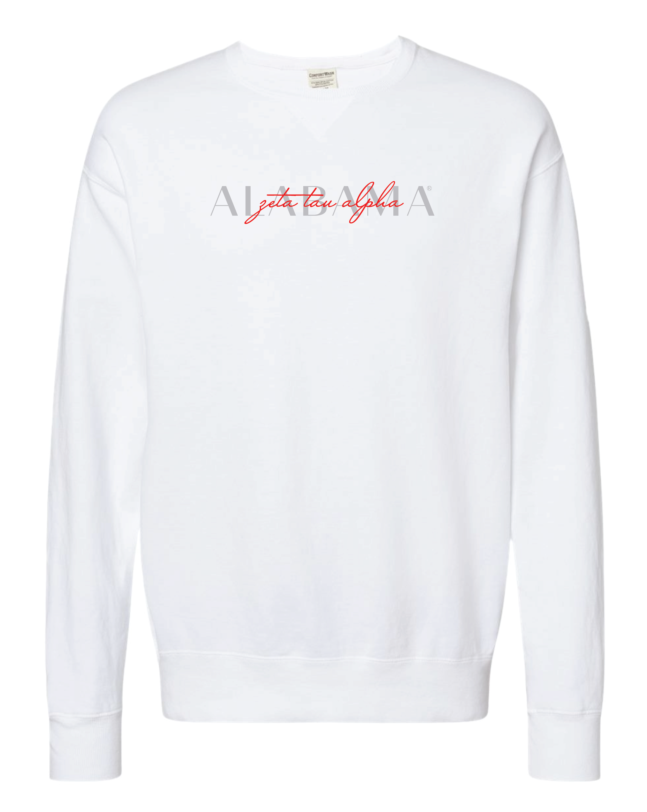Zeta Double Embroidery Crewneck