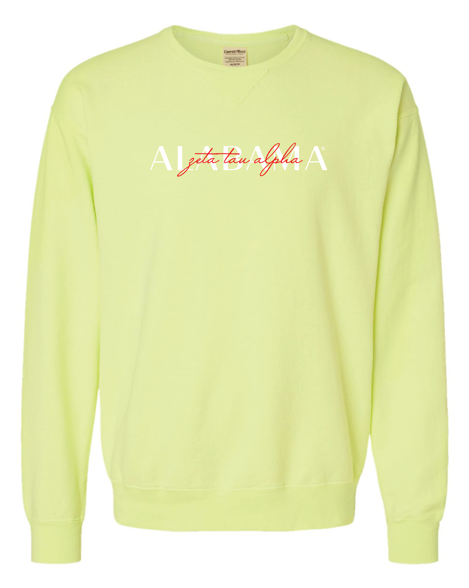 Zeta Double Embroidery Crewneck
