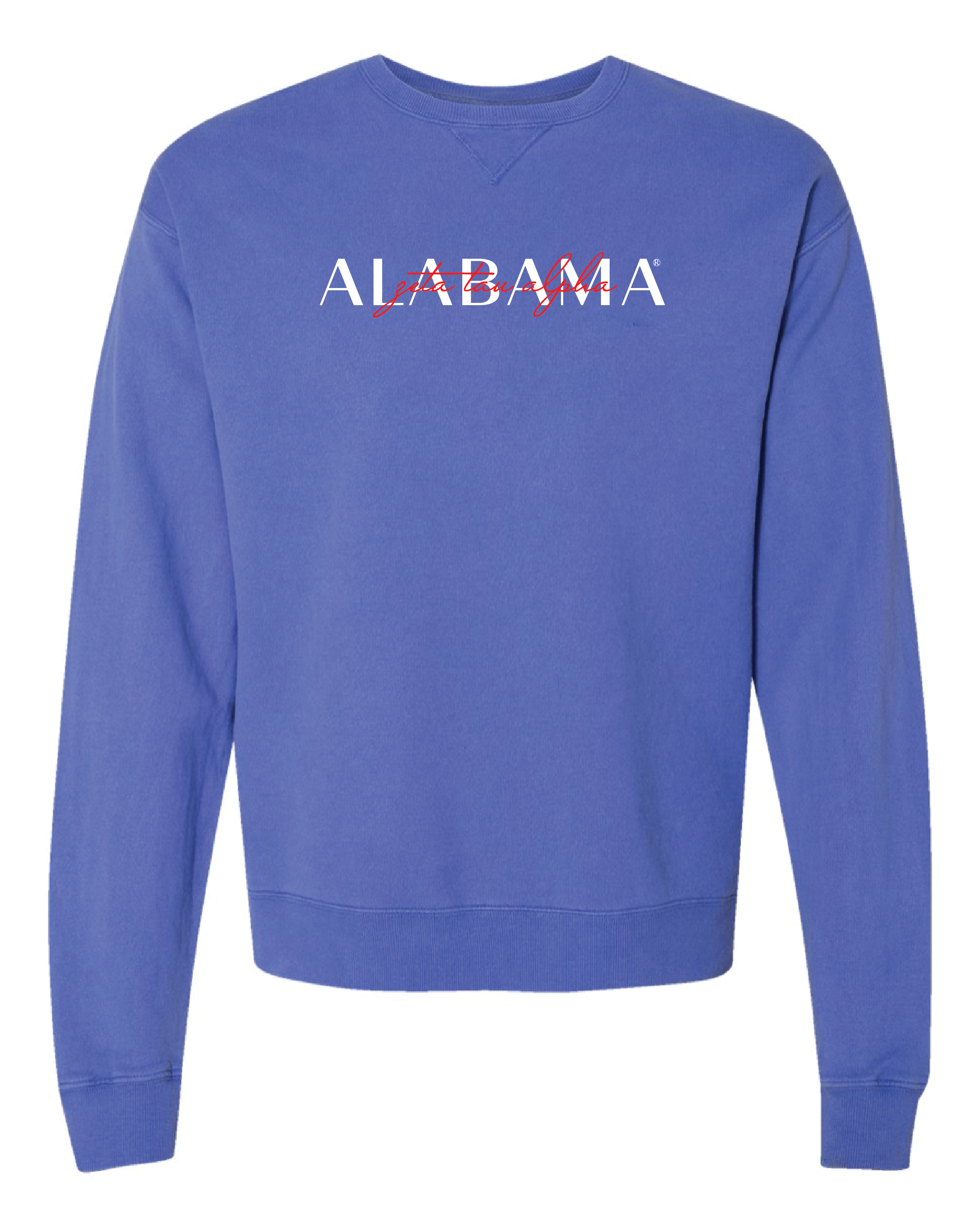 Zeta Double Embroidery Crewneck