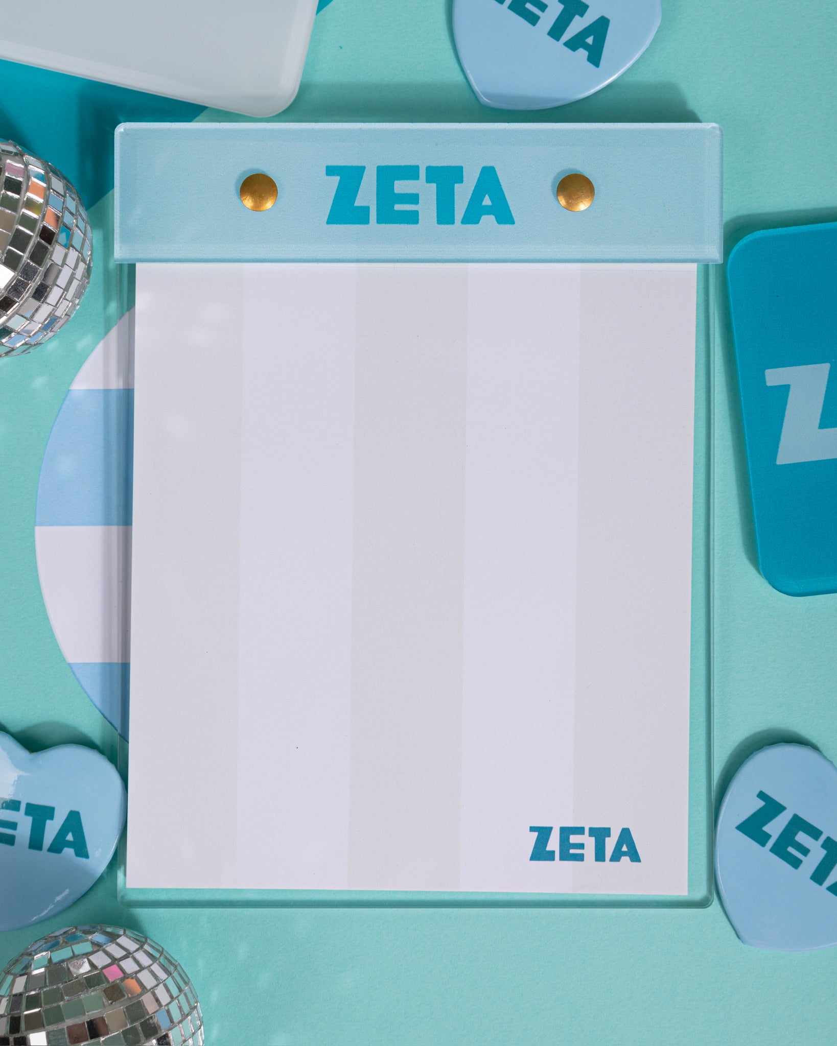 Pop Acrylic Notepads (sold in 3s) $19 / $38