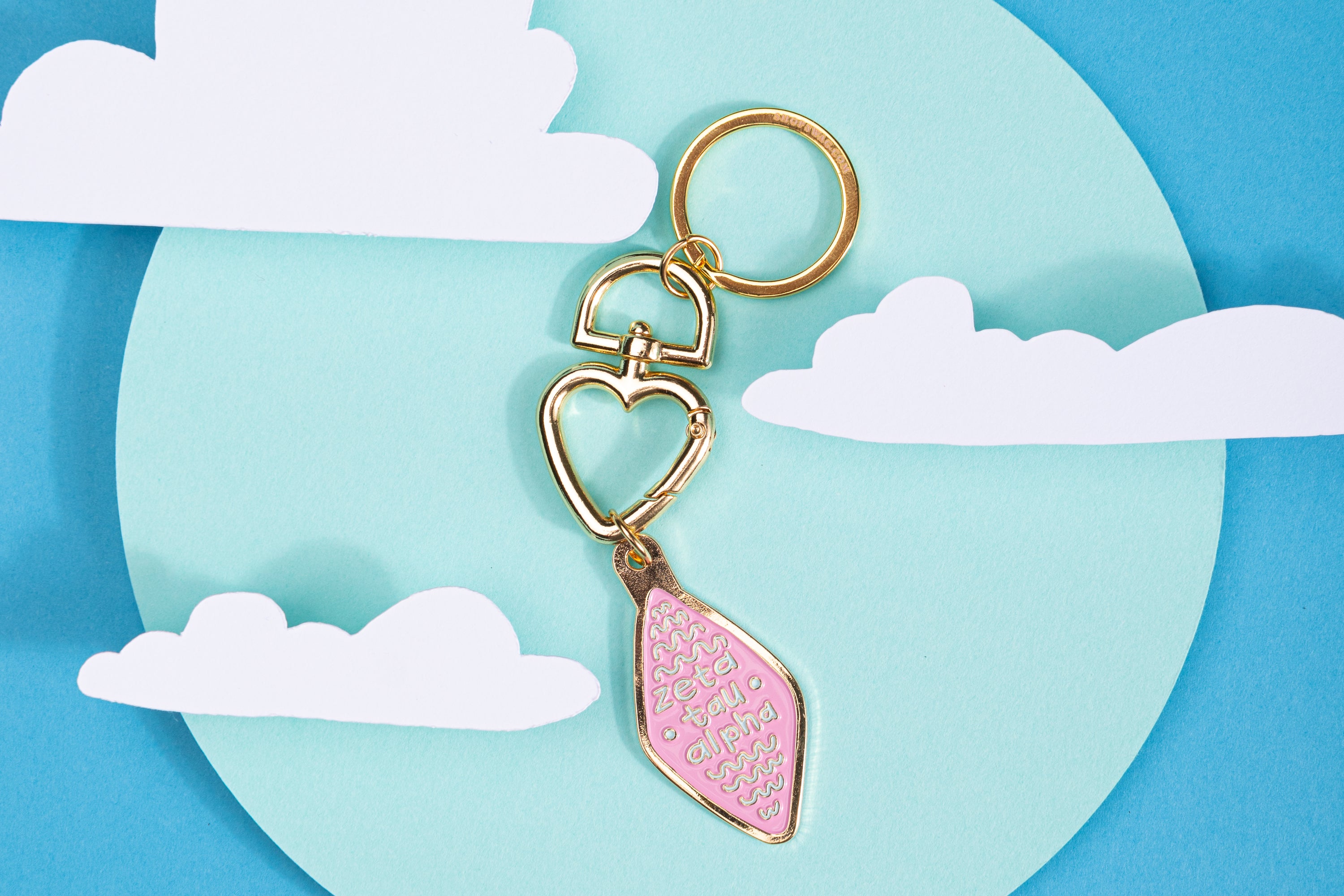 WS - Sorority Travel Enamel Keychain (set of 3 for each design) ($10 / $20)