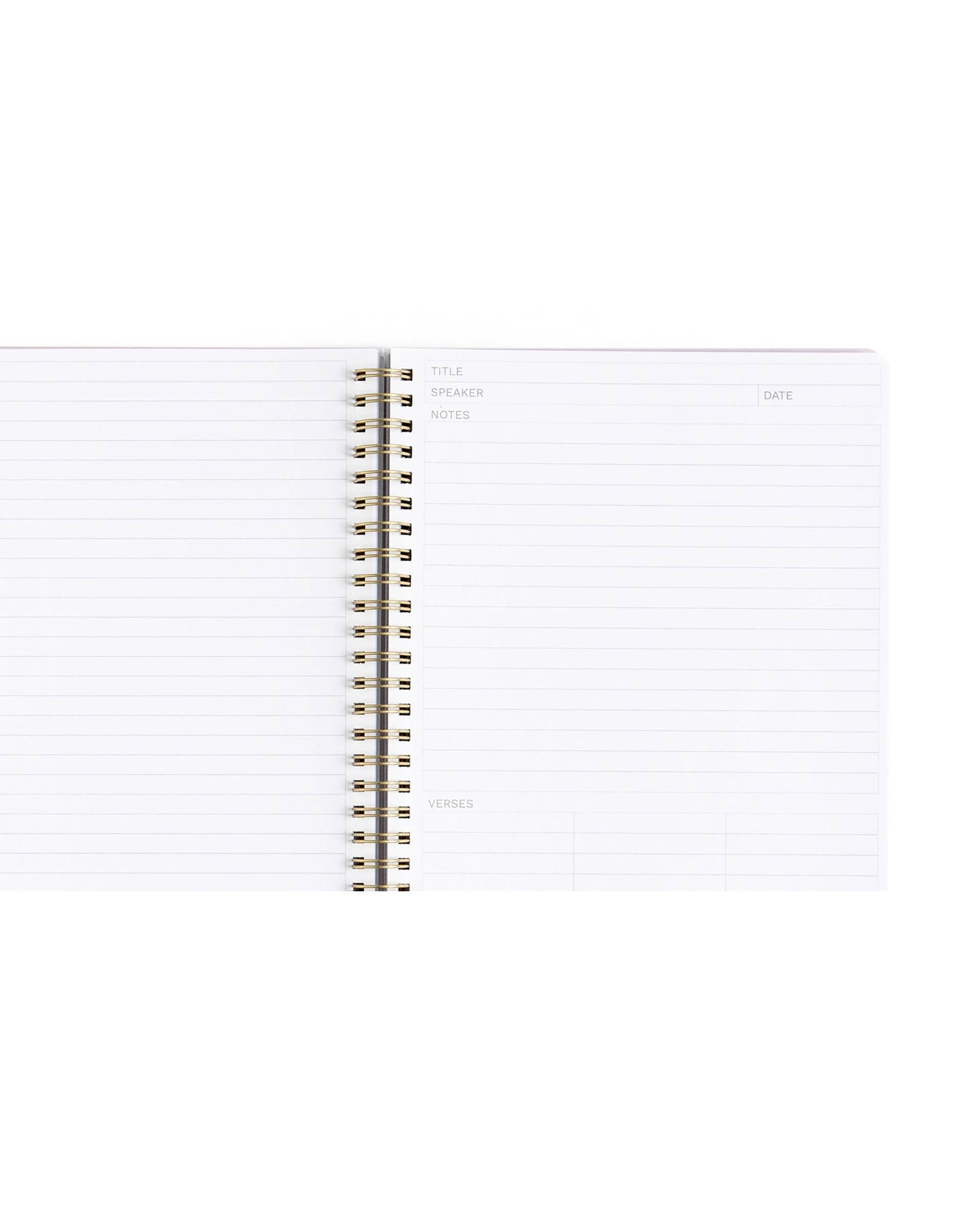 Lilac Church Notes Bible Reference Notebook with Maps